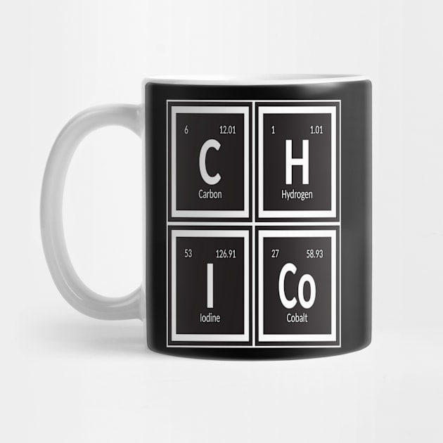 Chico City | Periodic Table of Elements by Maozva-DSGN